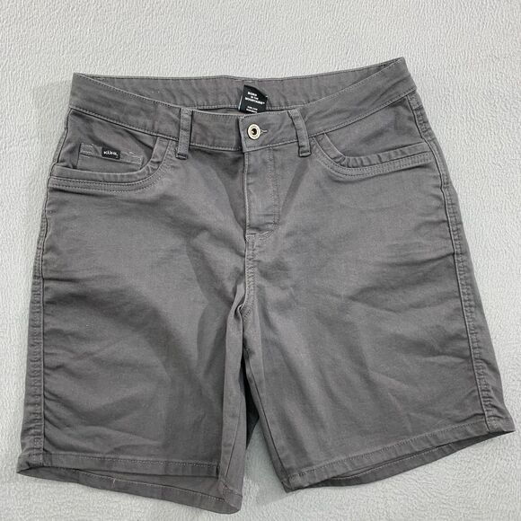 Kuhl Shorts Womens 12 Gray Stretch Casual Outdoor Hiking Bermuda Modern Fit - Picture 1 of 13